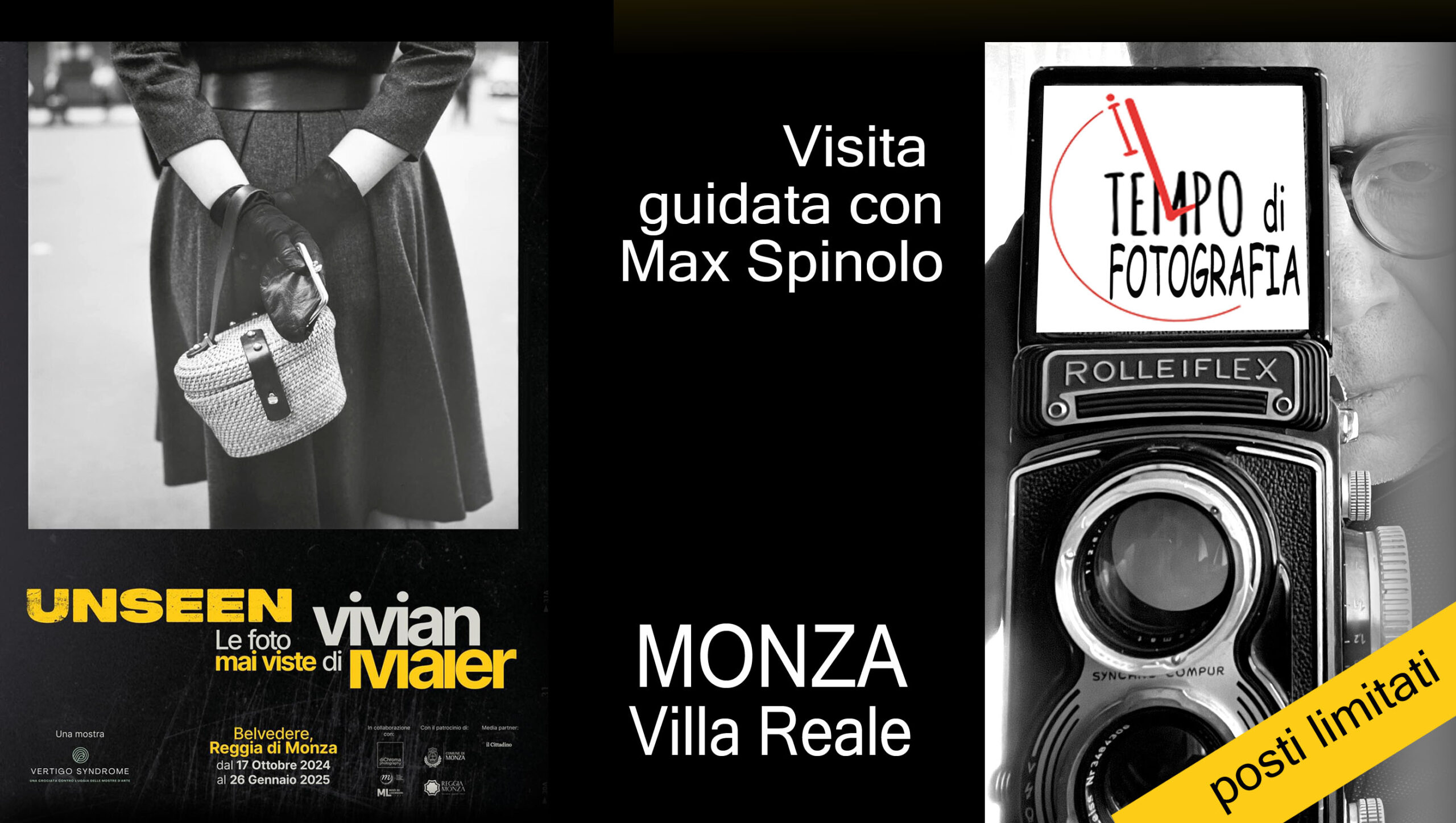 Corso di Visita guidata mostra fotografica Vivian Maier a Monza